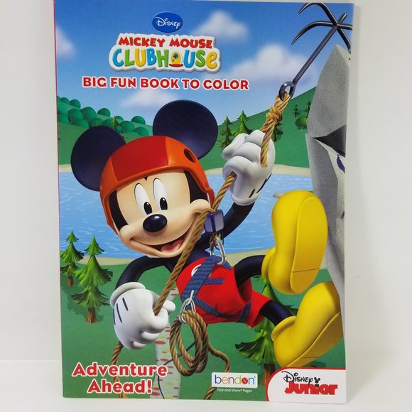 Mickey Mouse Club Coloring Big fun adventure book - Picture 1 of 6